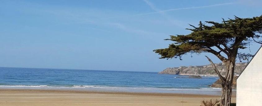 Glaz-Zen - Spacieux Appt Face A La Mer Erquy Esterno foto